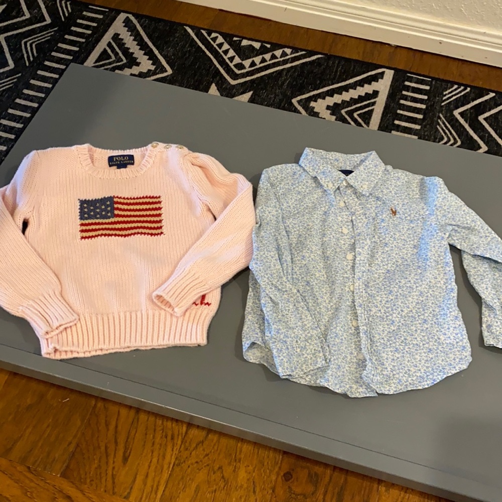 Polo Ralph Lauren tops size 4T